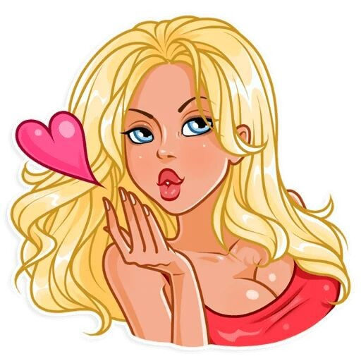 Стикер привет