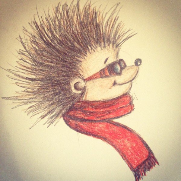 Ежик Графика