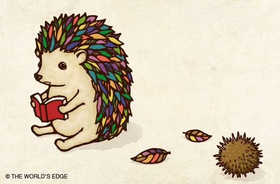 Ежик арт