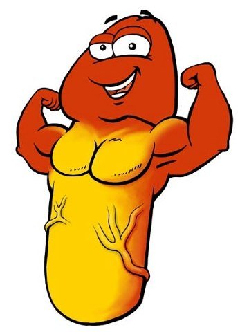 Веселый член