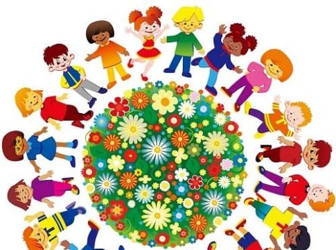 Хоровод раскраска для детей