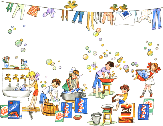 Ребенок стирает рисунок