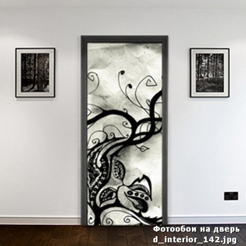 Декор двери
