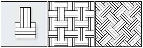 Тройная плетенка схема