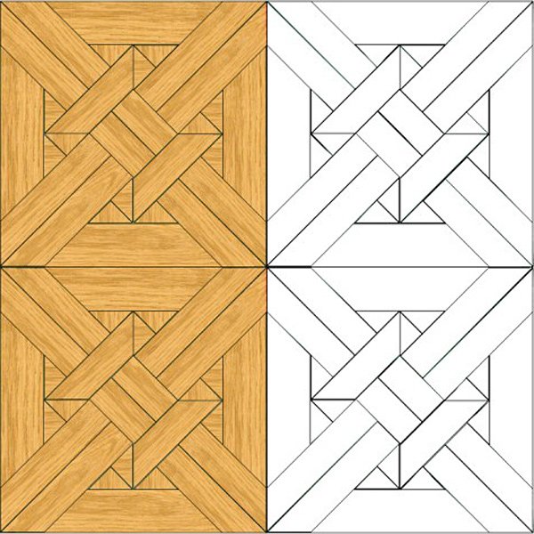 Эскиз паркета