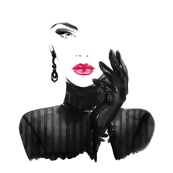 Фэшн иллюстрация