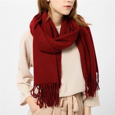 Шарф теплый женский