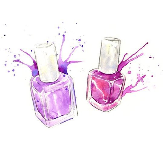 Акварельный лак для ногтей