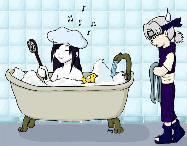 Принцесса в ванне