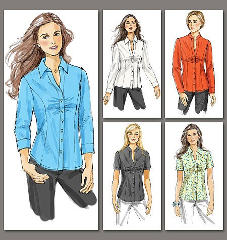 Нарисовать модель блузки