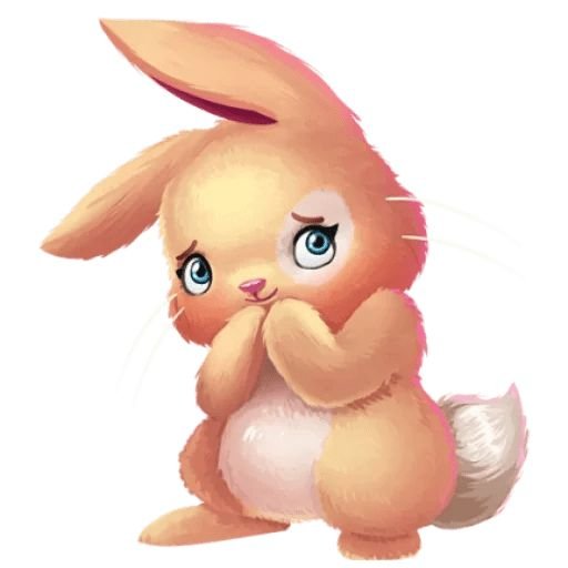 Смущенный зайчик