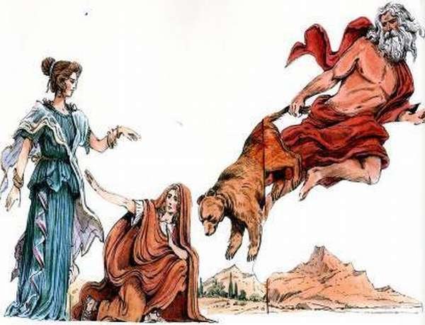 Миф о Каллисто большая Медведица