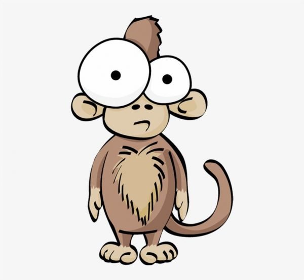 Обезьяна рисунок