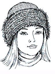 Выкройки зимних женских шапок