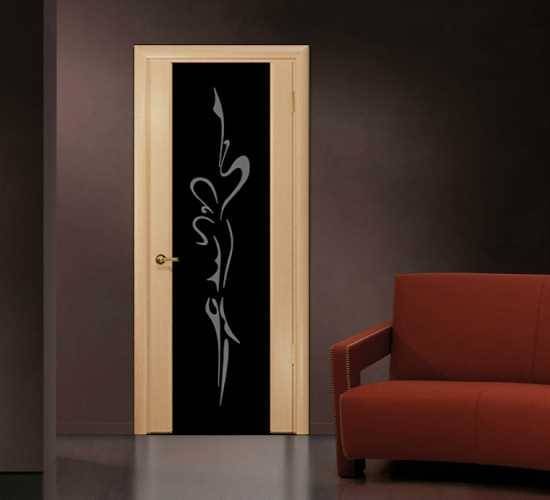 Двери триплекс в интерьере