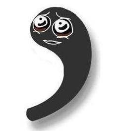 Запятая мультяшные