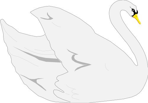 Крылья лебедя