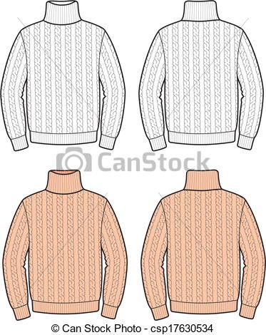 Свитер вектор
