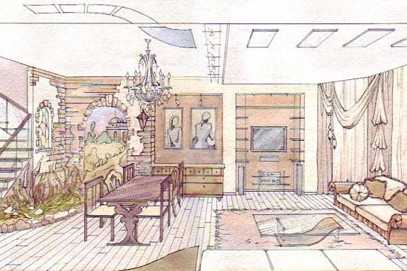 Интерьер для рисования