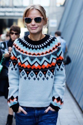 Скандинавский свитер Лопапейса