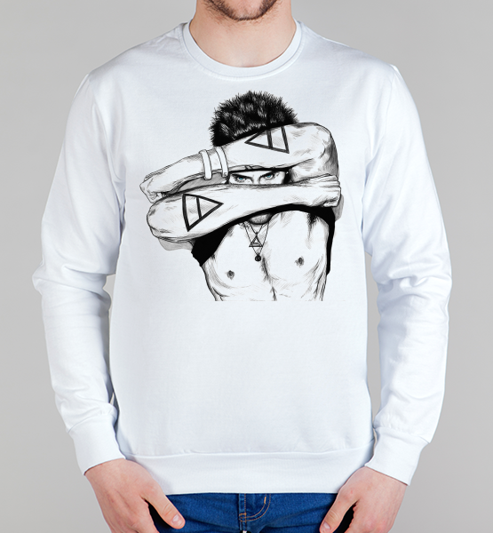 Принт на толстовку мужскую