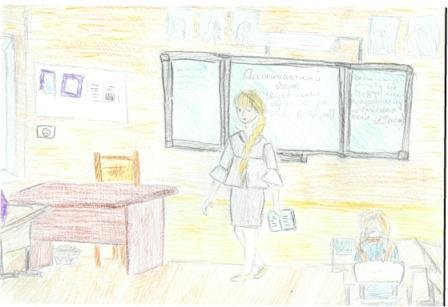 Детский рисунок класса