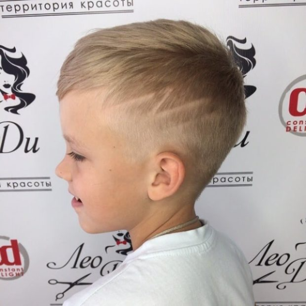 Мужские стрижки с узорами на голове