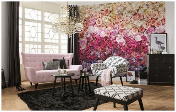 Интересное комбинирование обоев