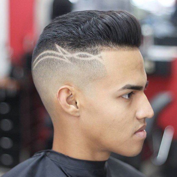 Стрижка фейд короткая для мальчиков