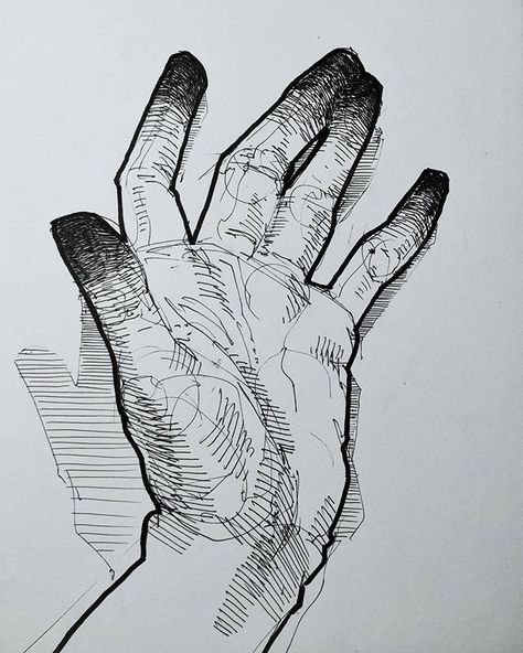 Ладонь эскиз