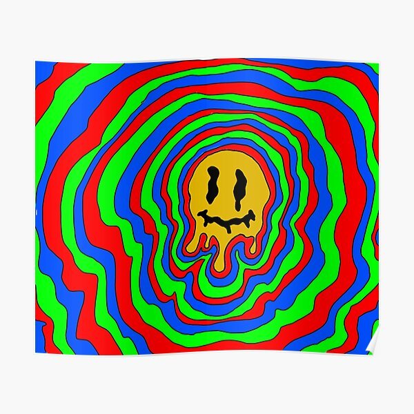 Растекающийся смайлик