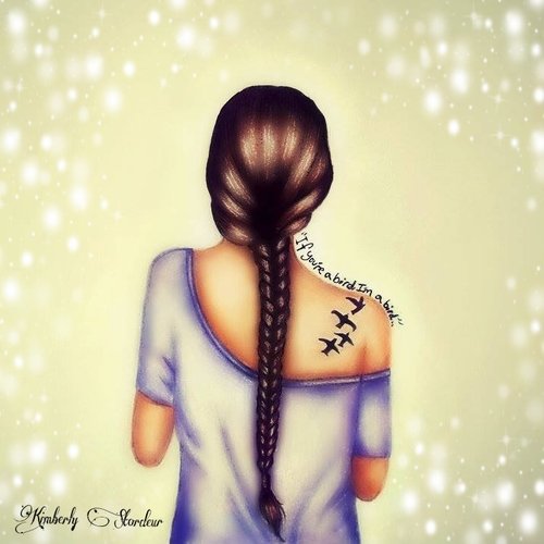 Простые рисунки на теле