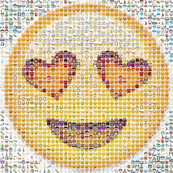 Картина из смайликов