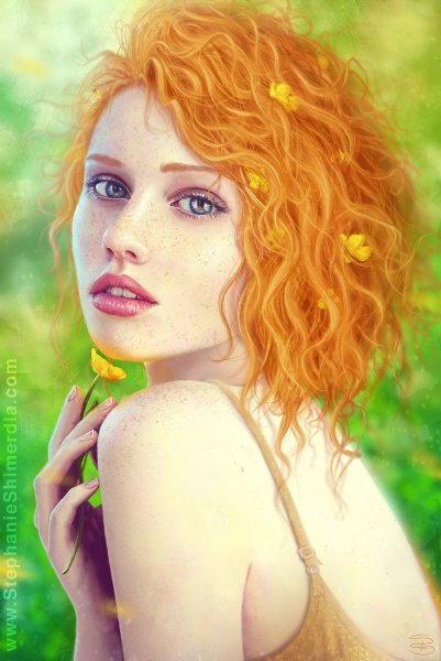 Ben Newman Art рыжая