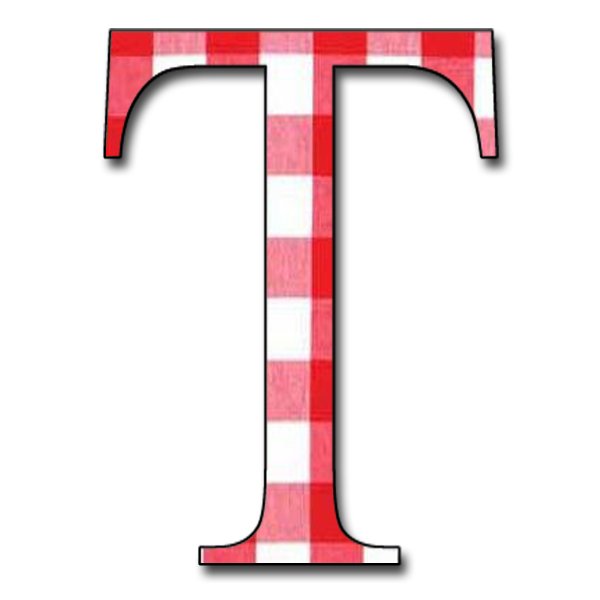 Буква т на прозрачном фоне