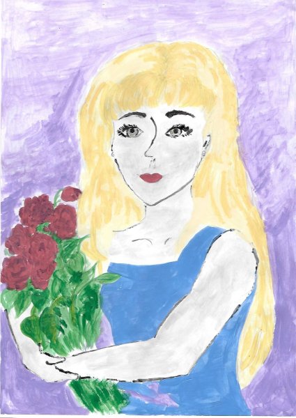 Рисунок моя мама лучше всех