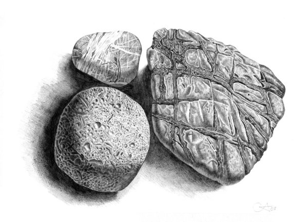 Рисунки на камнях