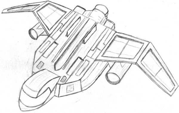 Космический корабль рис