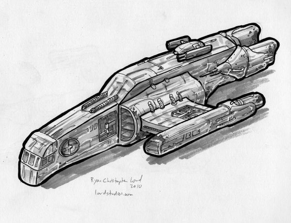 Космический корабль челнок вархаммер