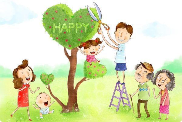 Рисование мой дом моя семья