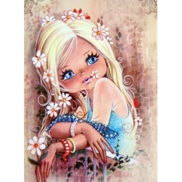 Красивые мультяшные девочки