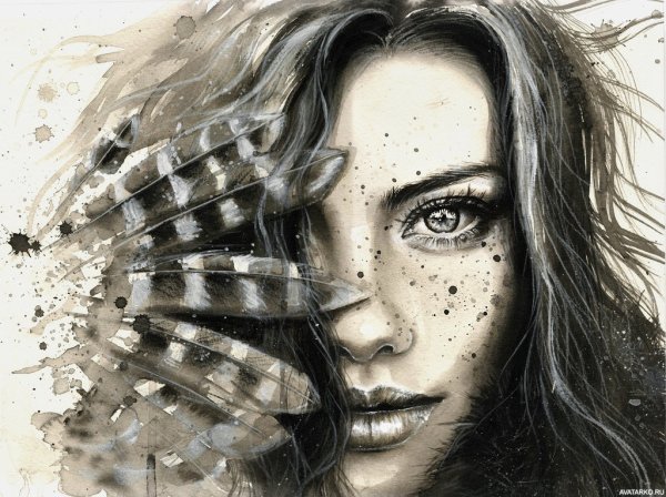 Нарисовать девушку