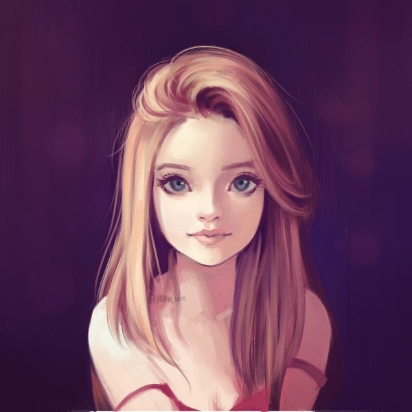 Красивые девушки мультяшные