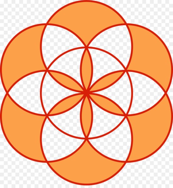 Красочные узоры из окружностей