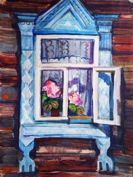 Окошко в избушке