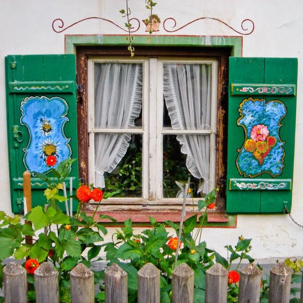 Расписные ставни