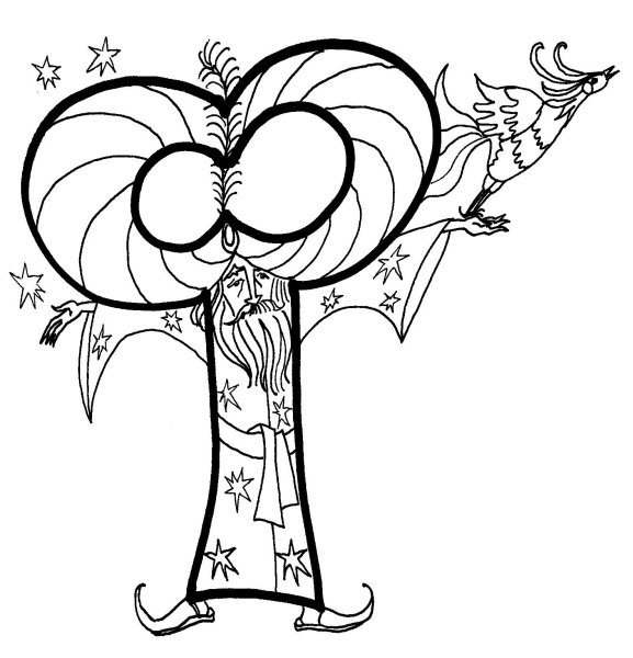 Стилизованная буква ф