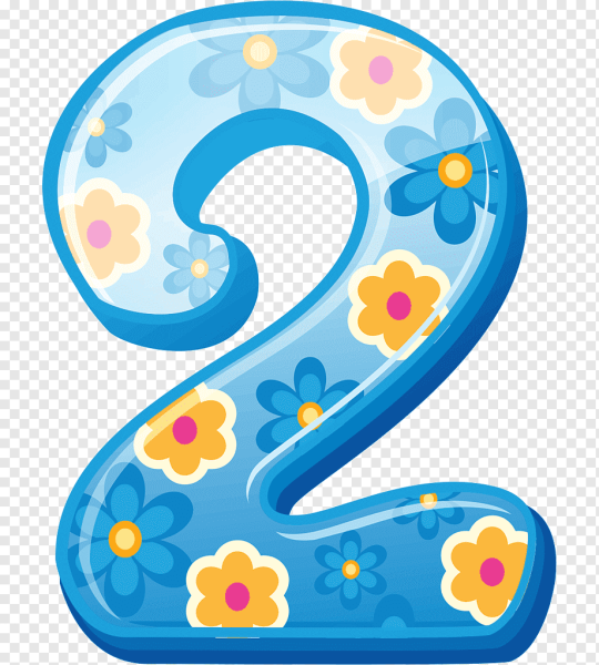 Цветные цифры