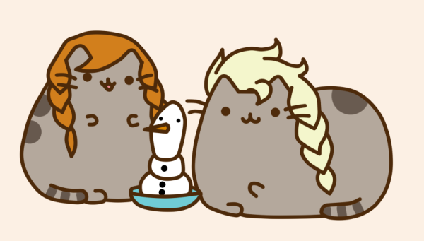 Кот Пушин для срисовки