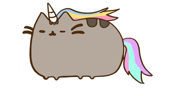 Кавай кот Пушин